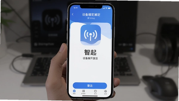 智起app设备绑定激活界面