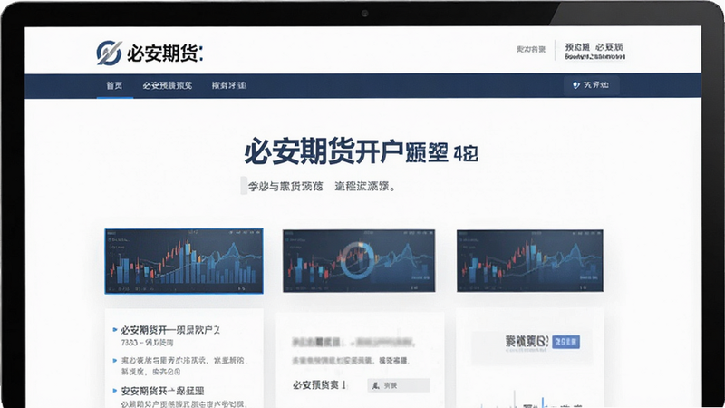 必安期货开户页面流程预览图