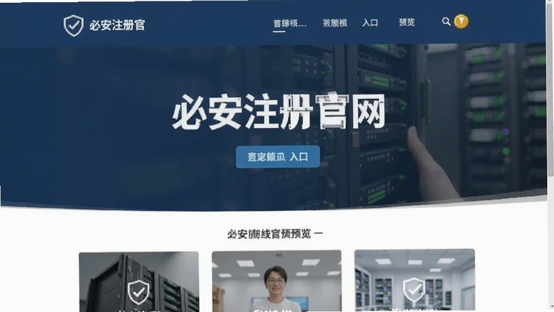 必安注册官网首页入口预览图