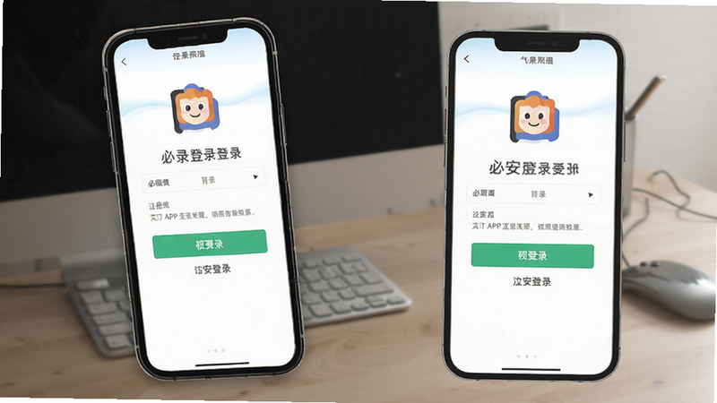 必安APP注册登录页面预览图