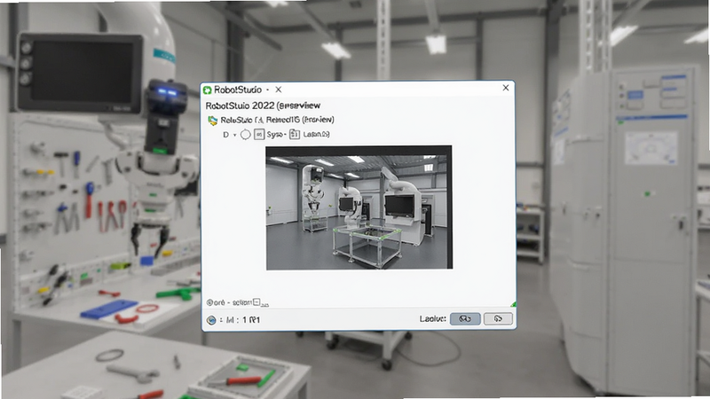 RobotStudio 2022�򲻿�������ʾԤ��ͼ