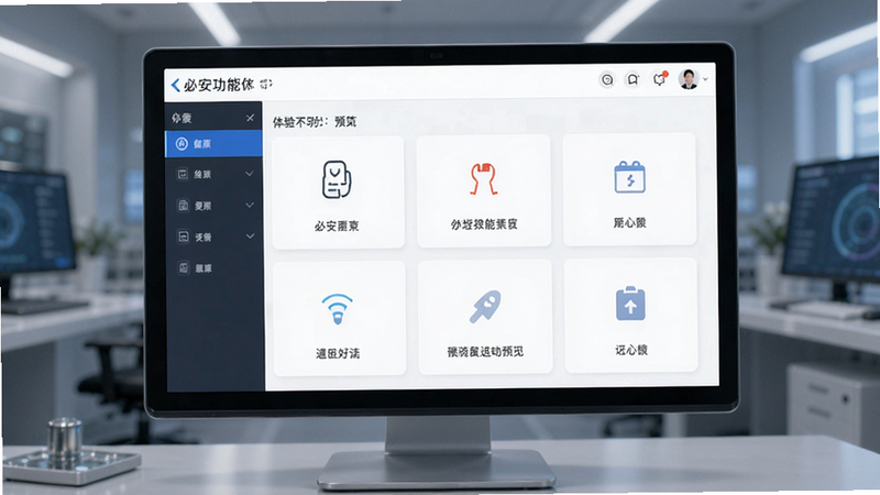 必安功能界面与体验预览图