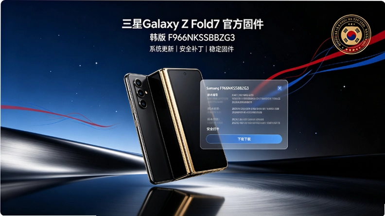 ����Galaxy Z Fold7����F966NKSSBBZG3�̼�������Galaxy AI�͹��в���