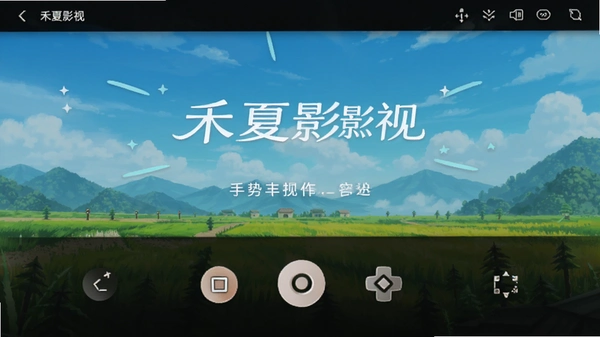 禾夏影视播放器手势操作界面预览图
