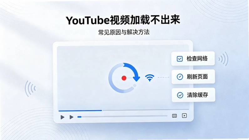 YouTube播放视频一直卡住加载不出来?按这个顺序排查基本能解决 YouTube播放视频一直卡住加载不出来?按这个顺序排查基本能解决
