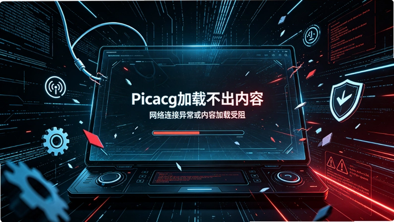 picacg加载不出内容怎么回事?一步步排查这几个原因 picacg加载不出内容怎么回事?一步步排查这几个原因