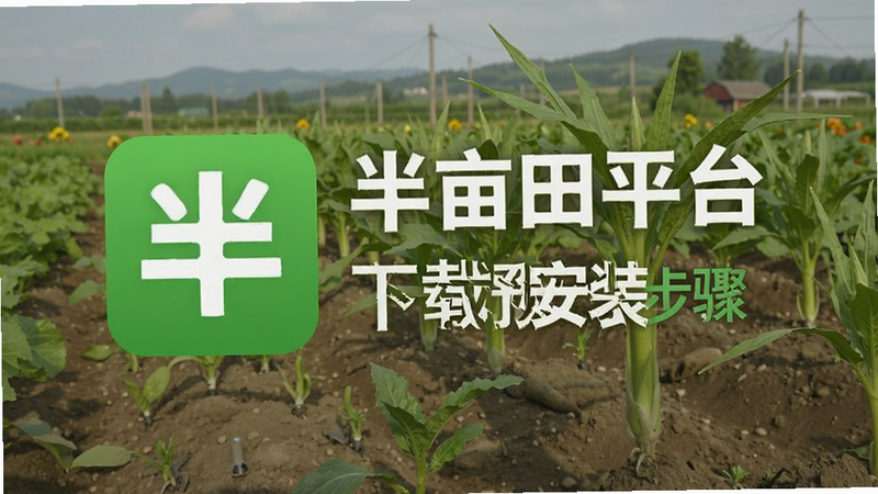 半亩田平台安卓版下载安装步骤预览图