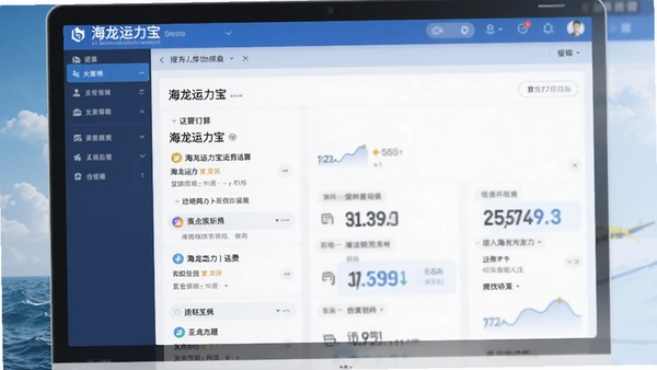 海龙运力宝运费结算页面