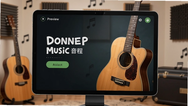 Donner Music���ֿγ̼�����ѧ����Ԥ��ͼ