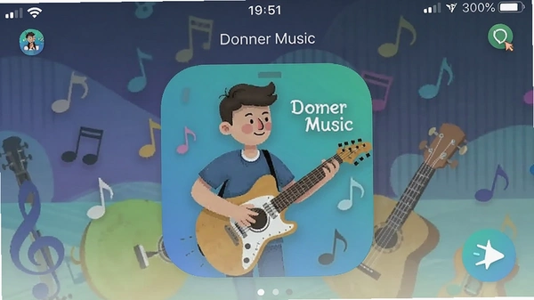 Donner Music���ֿγ�app�����ͼ