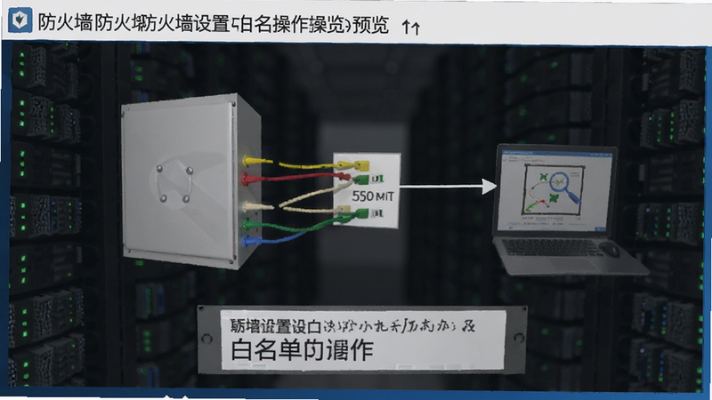 防火墙设置白名单操作预览图