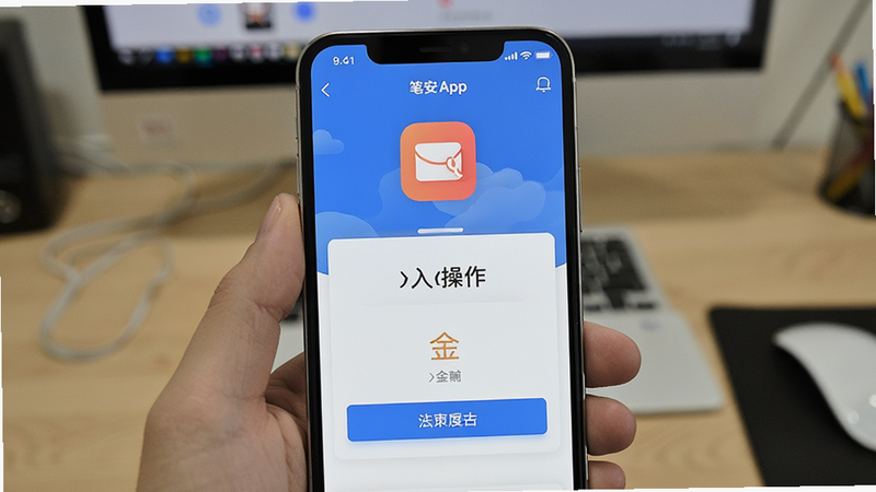 笔安APP手机界面入金操作展示