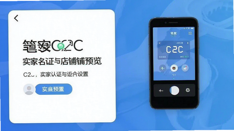 笔安C2C卖家实名认证与店铺设置预览图