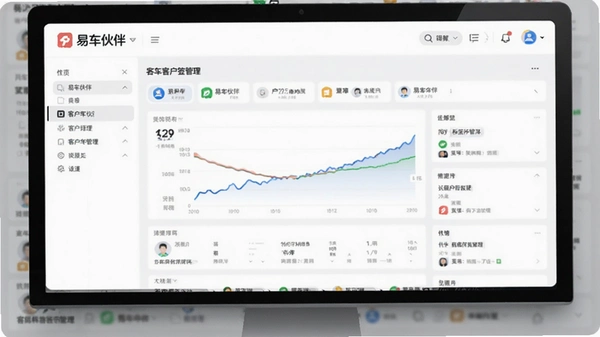 易车伙伴客户标签管理界面