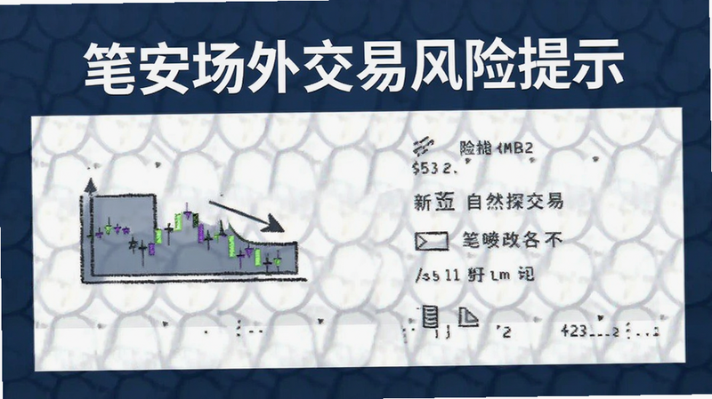 笔安场外交易风险提示图