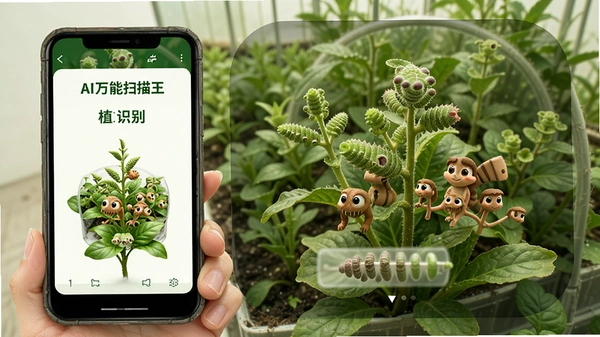AI����ɨ����ֲ��ʶ����Ԥ��ͼ