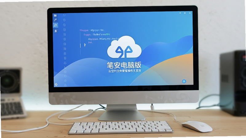 笔安电脑版云空间文件管理操作预览图