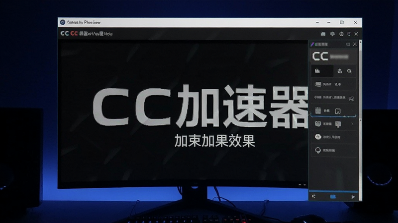 CC加速器加速效果界面预览图