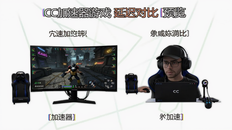 CC加速器游戏延迟对比预览图