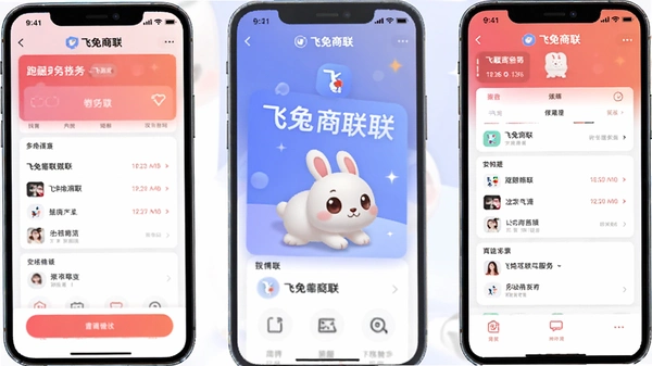 飞兔商联 跑腿服务 界面截图