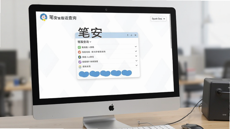 笔安客服电话查询界面预览图
