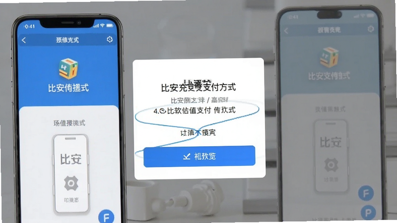 比安充值支付方式选择截图预览