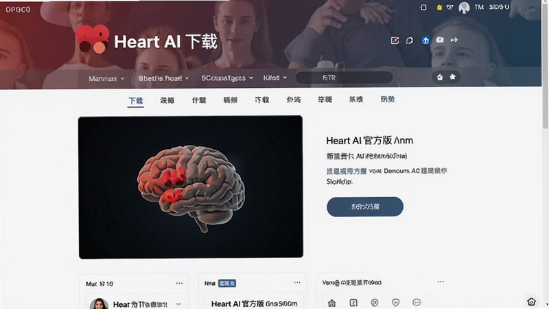 Heart AI官方版下载页面截图预览图
