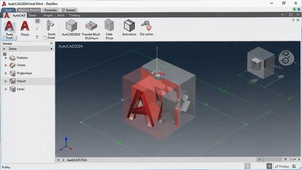 AutoCAD2024���ܿ��滻���ܽ���Ԥ��ͼ