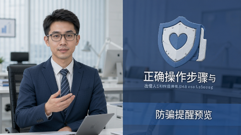出借人正确操作步骤与防骗提醒预览图