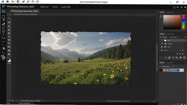 Photoshop Elements 2022�������༭����Ч��ͼ