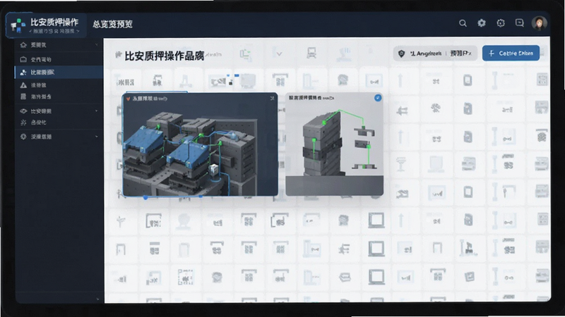 比安质押操作界面总览预览图