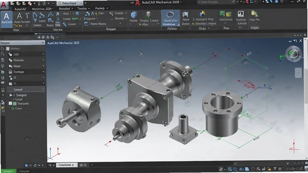 AutoCAD Mechanical 2020�����ƽ���ͼ