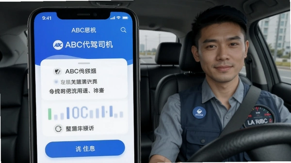 ABC代驾司机端认证界面