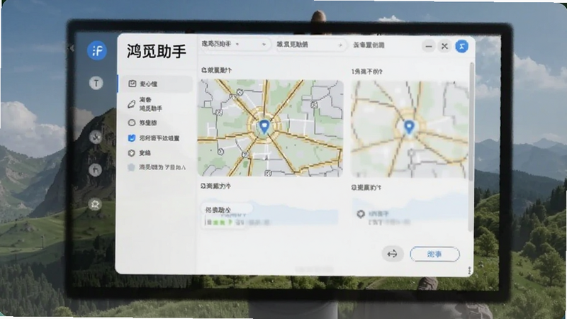 鸿觅助手同步设置界面