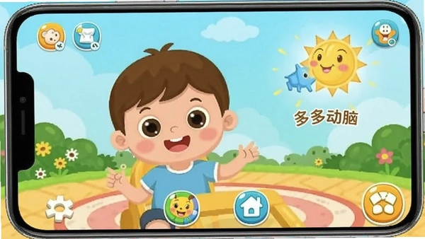 ��ද�Զ�ͯ����app��Ϸ�����ͼ