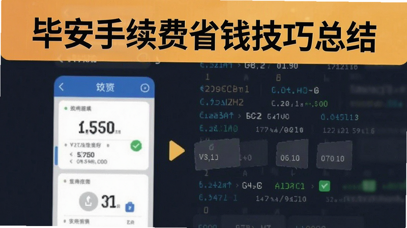 毕安手续费省钱技巧总结图预览图