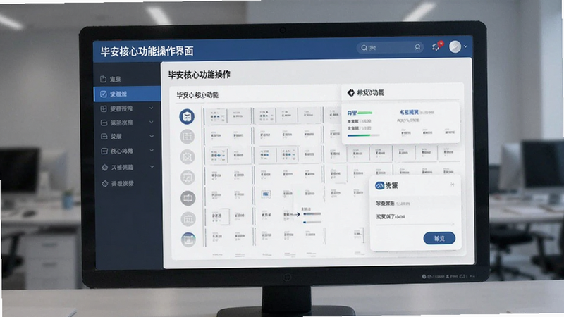 毕安核心功能操作界面预览图
