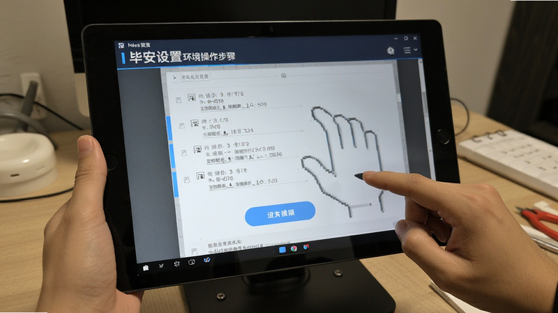 毕安设置界面操作步骤图