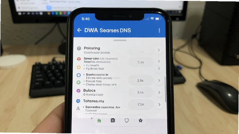 �ֻ��޸�DNS���ò���Ԥ��ͼ