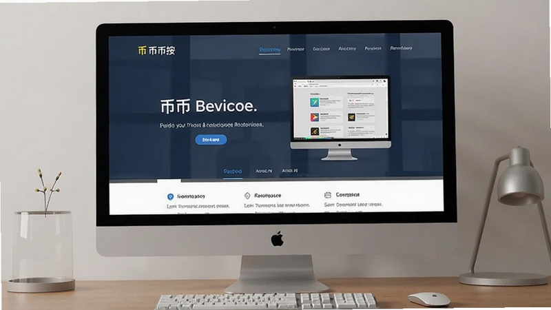 币按官网电脑端首页预览图