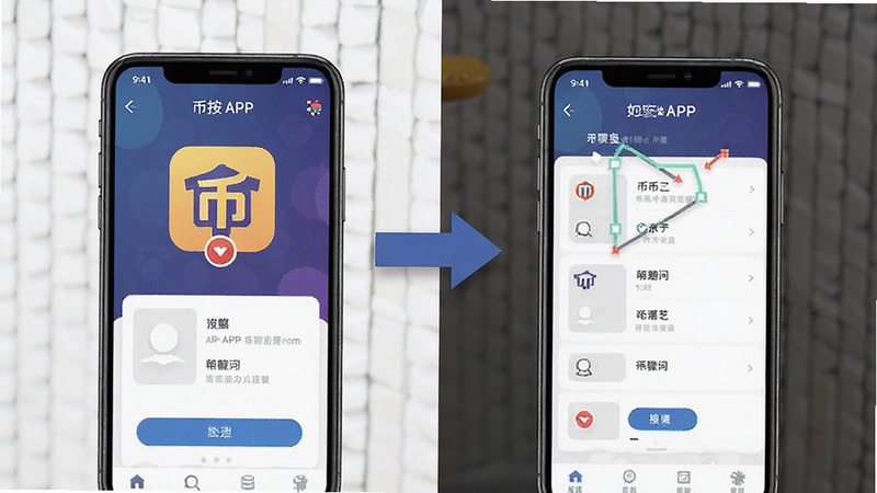 币按APP安装界面步骤图