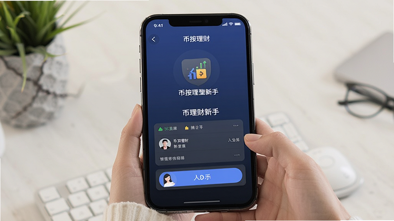 币按理财新手入门操作界面预览图