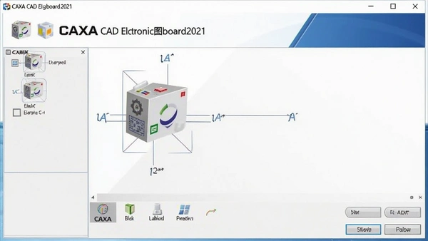 CAXA CAD����ͼ��2021�������ͼ