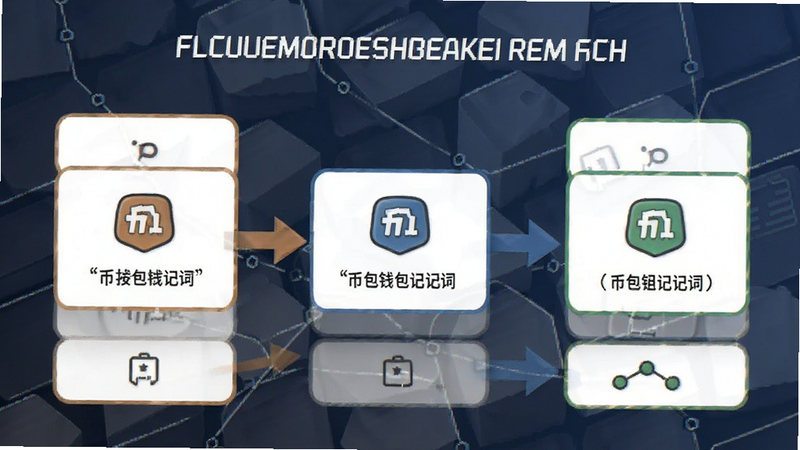 币按钱包助记词概念图预览图