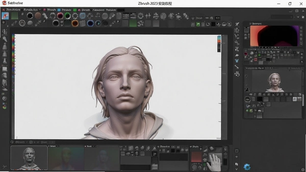 Maxon Zbrush 2023���ļ�����ͼ