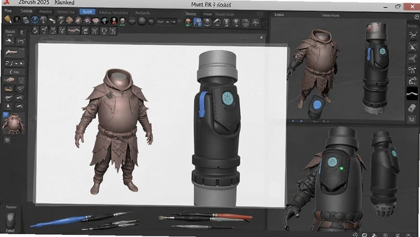 Maxon Zbrush 2025���ļ�����ͼ