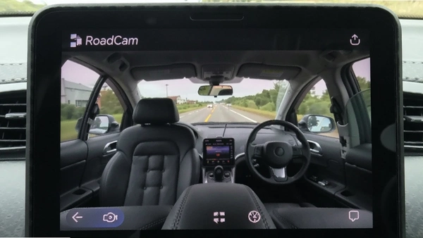 RoadCam连接行车记录仪界面