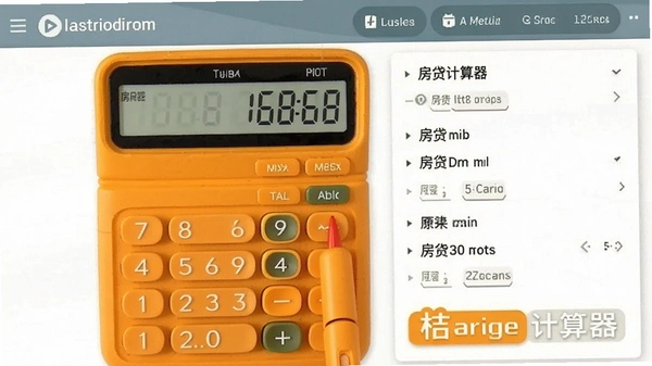 桔子计算器 房贷计算 界面截图