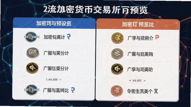 主流加密货币交易所对比预览图