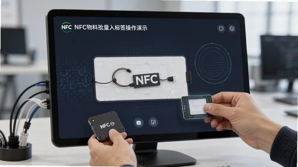 NFC��������д���ǩ������ʾ
